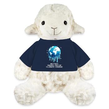 Pas de voyage rapide pour sortir de la crise climatique | Climat - Mouton en peluche Annika MiniFeet® - bleu marine - Devant