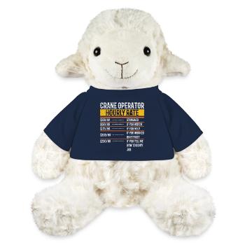 Crane Operator Hourly Rate Funny - MiniFeet® Schaf Annika - French Navy - Vorne