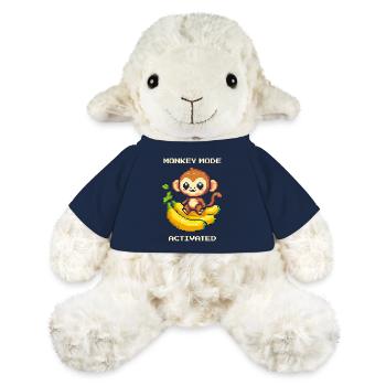 Monkey Mode aktiviert | Affe, Banane, Cute - MiniFeet® Schaf Annika - French Navy - Vorne