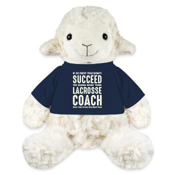 Lacrosse Coach Motivation Zitat - MiniFeet® Schaf Annika - French Navy - Vorne