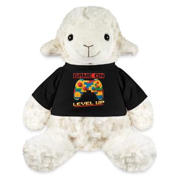 Building Blocks Gamer Gaming Brick Builder - MiniFeet® Schaf Annika - Schwarz - Vorne