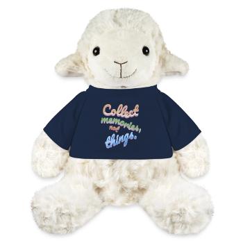 Collectionnez des souvenirs, pas des choses - Mouton en peluche Annika MiniFeet® - bleu marine - Devant