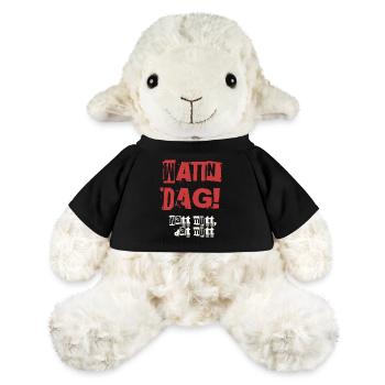 Wattn Dag Watt mutt dat mutt - Mouton en peluche Annika MiniFeet® - noir - Devant