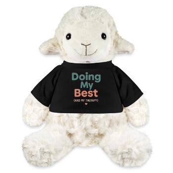 Soins personnels, Guérison en cours, Repos, Doux - Mouton en peluche Annika MiniFeet® - noir - Devant