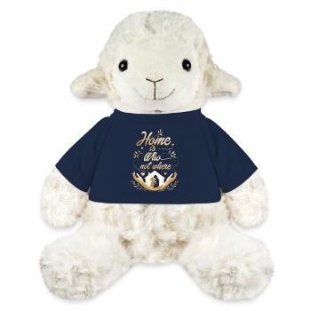 Humanité Égalité La maison est qui pas où - Mouton en peluche Annika MiniFeet® - bleu marine - Devant