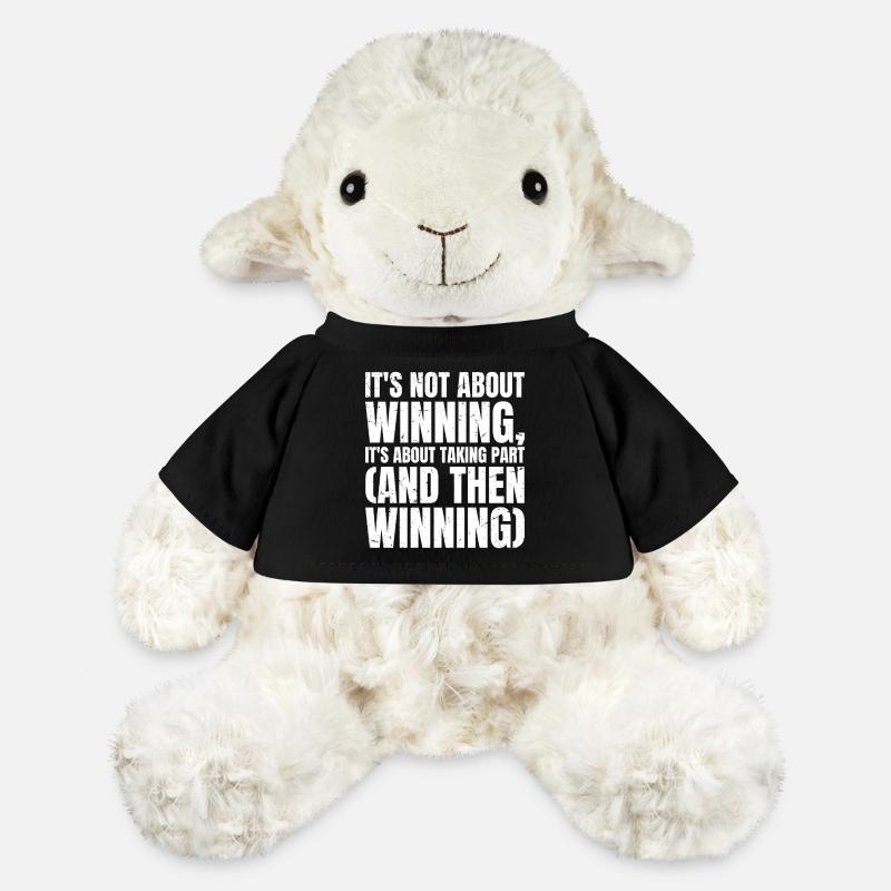 it's not about winning it's about taking part - MiniFeet® Sheep Annika - black