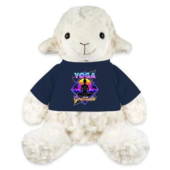 Neon Yoga Gratitude Retro - MiniFeet® Sheep Annika - french navy - Front
