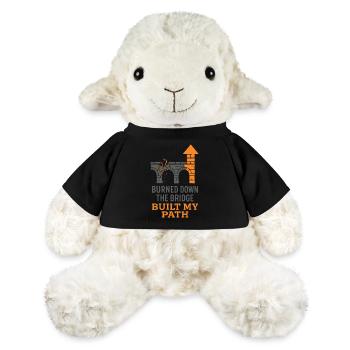Fondateur de startup Survivant à l’épuisement professionnel : se rétablit - Mouton en peluche Annika MiniFeet® - noir - Devant