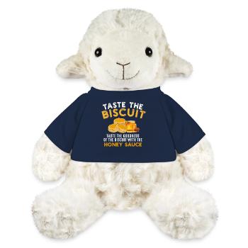 Goûte la sauce biscuit au miel - Mouton en peluche Annika MiniFeet® - bleu marine - Devant