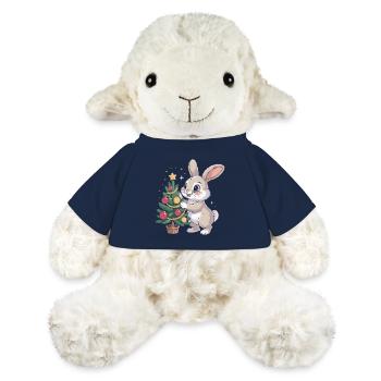 Le lapin de Pâques décore le sapin - Mouton en peluche Annika MiniFeet® - bleu marine - Devant
