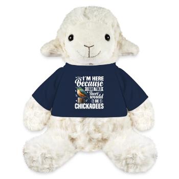  Chickadee Stuffed Animal Birding Bird Chick - MiniFeet® Sheep Annika - french navy - Front