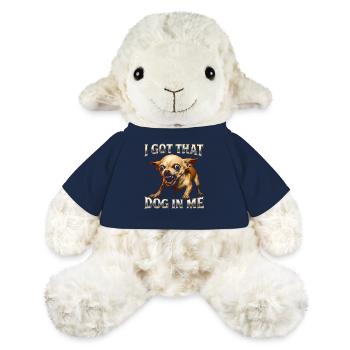 Chihuahua Dog Saying Humor Funny Gift Idea - MiniFeet® Sheep Annika - french navy - Front