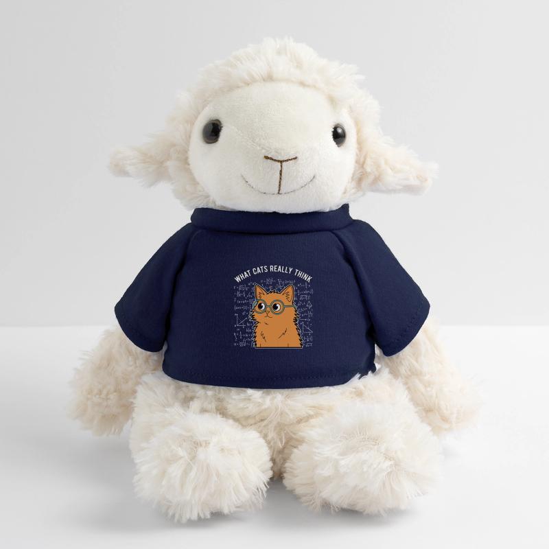 Ce que les chats pensent vraiment : Maths drôles Mouton en peluche Annika MiniFeet®