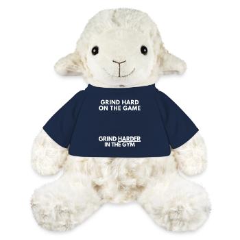 Grindez dur sur le jeu, grindez encore plus à la salle de sport - Mouton en peluche Annika MiniFeet® - bleu marine - Devant