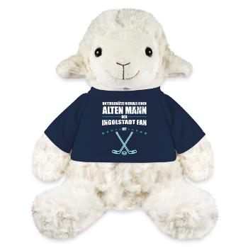 Alter Mann - Ingolstadt Eishockey Fan | Retro - MiniFeet® Schaf Annika - French Navy - Vorne