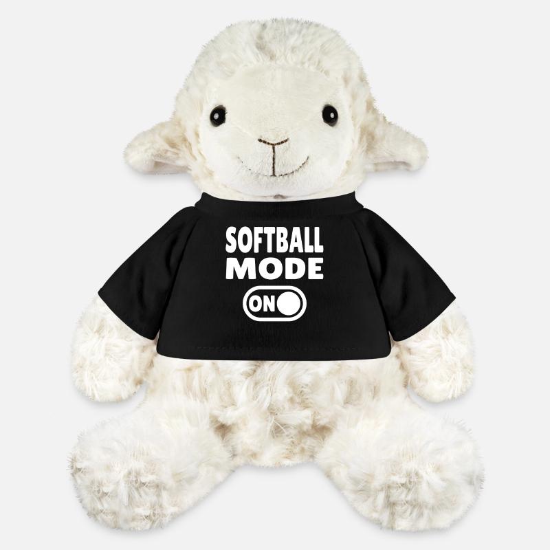 Softball Mode ON - MiniFeet® Sheep Annika - black