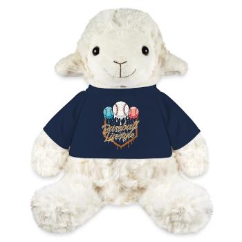 Baseball Lifestyle Energy for Fans Players Family - MiniFeet® Sheep Annika - french navy - Front