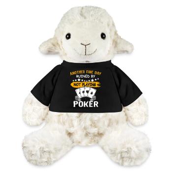 Poker Poker Players - MiniFeet® Sheep Annika - black - Front