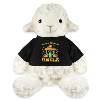 Kaktus mit Sombrero und Tacos - MiniFeet® Schaf Annika - Schwarz - Vorne