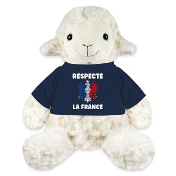Respect France Trikolore Adler - MiniFeet® Schaf Annika - French Navy - Vorne