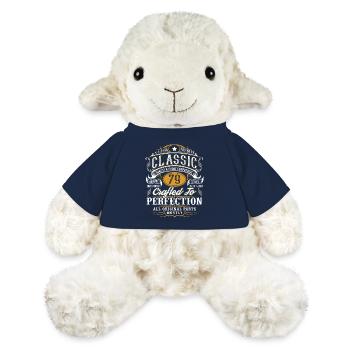 79. Geburtstag - MiniFeet® Schaf Annika - French Navy - Vorne