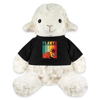 Plants Plant Lover Retro Gardening - MiniFeet® Sheep Annika - black - Front