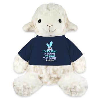 Oster Bunny vs Lamb Design - Mouton en peluche Annika MiniFeet® - bleu marine - Devant
