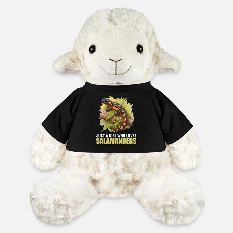 Fire Salamander Salamander - MiniFeet® Sheep Annika - black