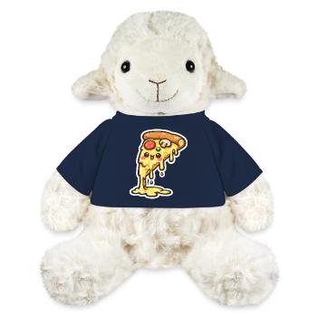 Pizza au fromage kawaï - Mouton en peluche Annika MiniFeet® - bleu marine - Devant