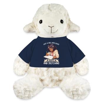 Nur Ein Mädchen, Das Anime Liebt Und Afro Zeichnet - MiniFeet® Schaf Annika - French Navy - Vorne