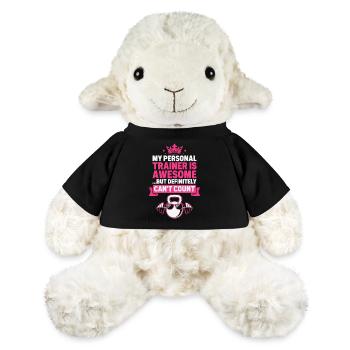 Gymnase, Fitness - Mouton en peluche Annika MiniFeet® - noir - Devant