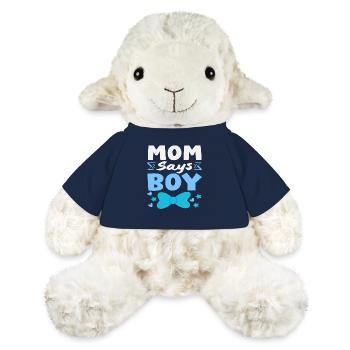 Maman dit que la fête de révélation du sexe des jeunes - Mouton en peluche Annika MiniFeet® - bleu marine - Devant