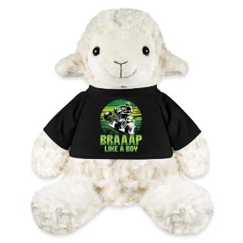 Quad ATV Garçons Hommes Quad Wheeler - Mouton en peluche Annika MiniFeet® - noir - Devant