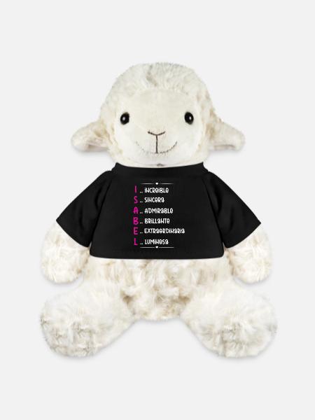 Isabel Name Personalized Gift - MiniFeet® Sheep Annika - black