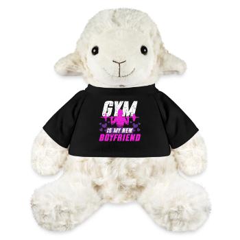 Bizeps Bizepstraining Gym Is My New Boyfriend - MiniFeet® Schaf Annika - Schwarz - Vorne