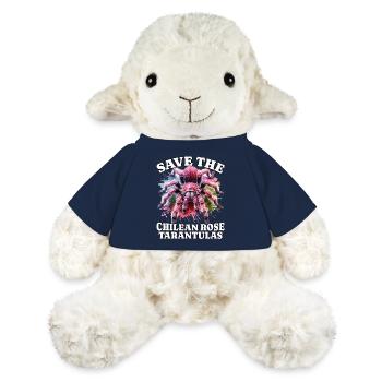 Sauver la tarentule du Chili - Mouton en peluche Annika MiniFeet® - bleu marine - Devant