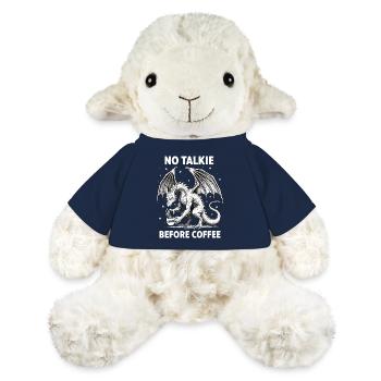Kein Gespräch Vor Kaffee Liebhaber Drachen - MiniFeet® Schaf Annika - French Navy - Vorne