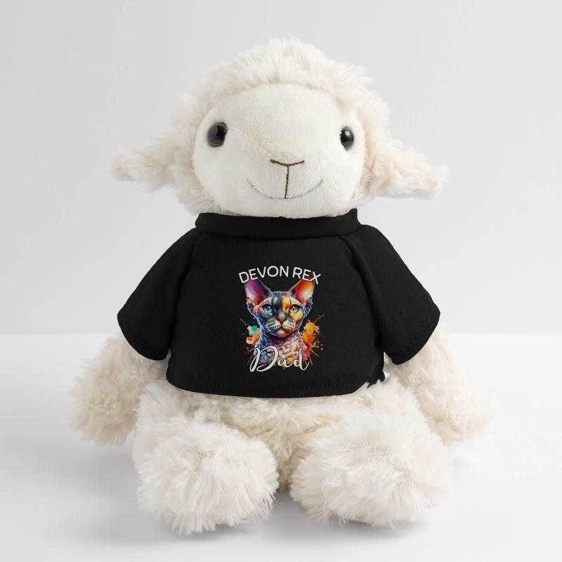 Papa Devon Rex Mouton en peluche Annika MiniFeet®
