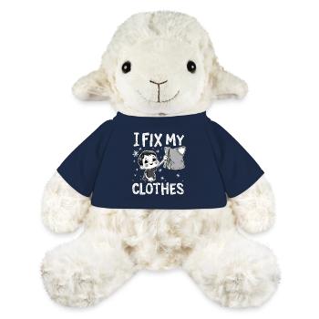 I Fix My Clothes Sichtbare Reparatur - MiniFeet® Schaf Annika - French Navy - Vorne