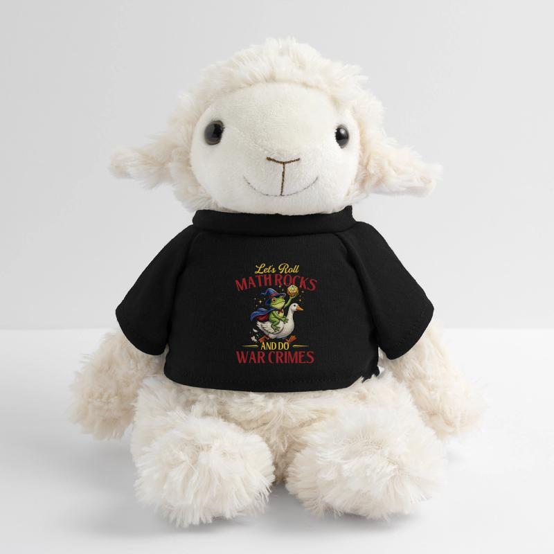 Lets Roll Math Rocks Funny RPG Dice MiniFeet® Sheep Annika