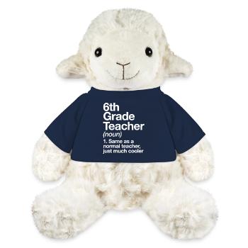 Sechstklässler-Lehrer-Substantiv-Meme - MiniFeet® Schaf Annika - French Navy - Vorne