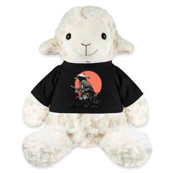 Raven-Samurai-Rüstung - MiniFeet® Schaf Annika - Schwarz - Vorne