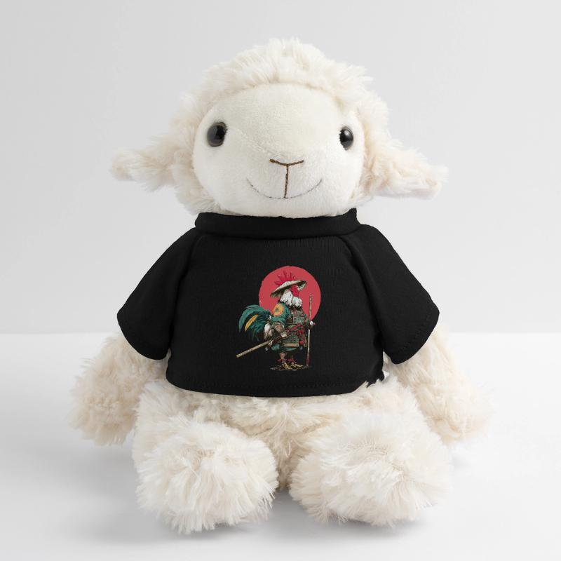 Hahn-Samurai in Rüstung MiniFeet® Schaf Annika