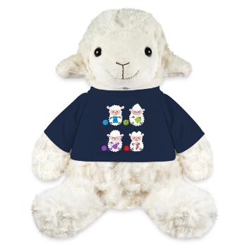 Lambs Knit Yarn Pals - MiniFeet® Schaf Annika - French Navy - Vorne