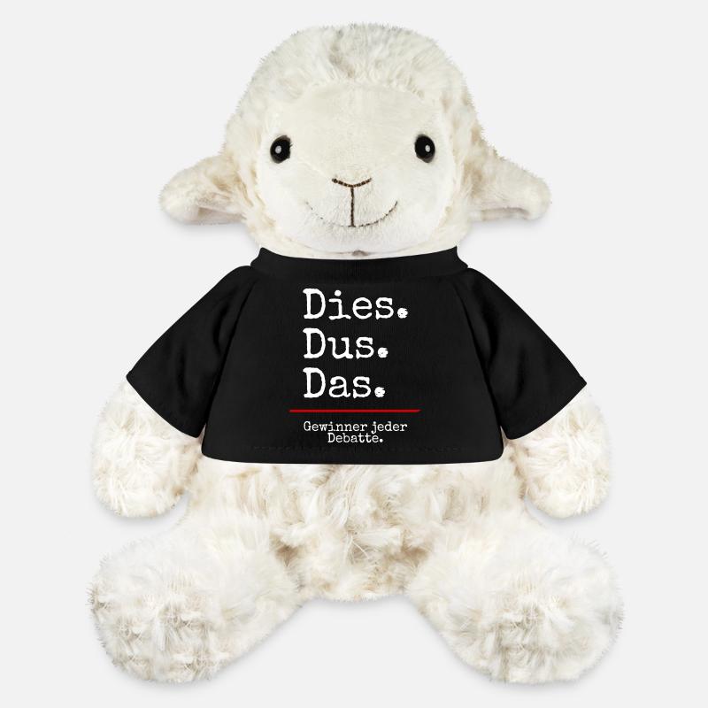 Dies Dus Das Debatte (black) - MiniFeet® Schaf Annika - Schwarz