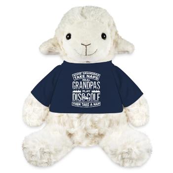 Grandpas Disc Golf Nickerchen-Abschlag - MiniFeet® Schaf Annika - French Navy - Vorne