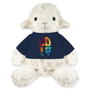 10 JAHRE ALT 2016 10. GEBURTSTAG - MiniFeet® Schaf Annika - French Navy - Vorne