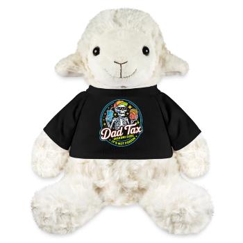 Dad Tax Skeleton: Fries & Soda - MiniFeet® Sheep Annika - black - Front