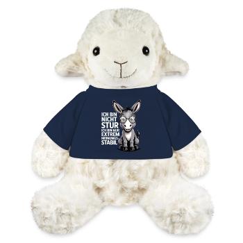 Ich bin nicht stur nur extrem meinungsstabil, Esel - MiniFeet® Schaf Annika - French Navy - Vorne