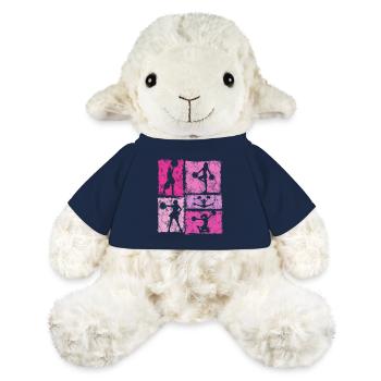 Cheerleader Squad Cheer Sport Vintage Style - MiniFeet® Sheep Annika - french navy - Front